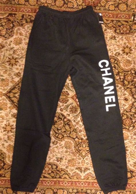 chanel nike shorts|Chanel sweatpants avani.